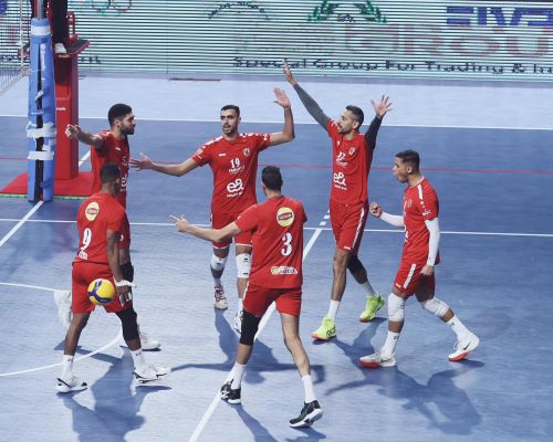 الأهلي يحقق فوزه الرابع على التوالي ببطولة أفريقيا للطائرة في ليبيا الأهلي يحقق فوزه الرابع على التوالي ببطولة أفريقيا للطائرة في ليبيا