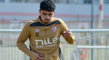 أحمد الجفالي يستمر في برنامج التأهيل التدريبي مع الزمالك