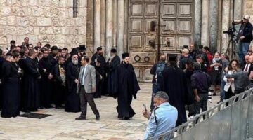 قوات الاحتلال تحرم آلاف المسيحيين الفلسطينيين من الوصول إلى القدس في أحد الشعانين