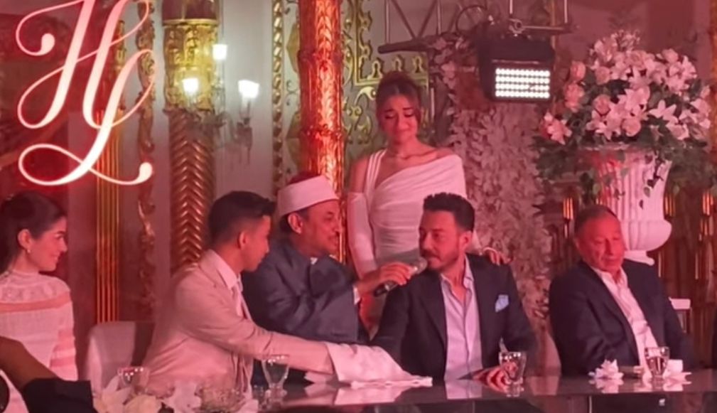 زواج هشام جمال وليلى أحمد زاهر 