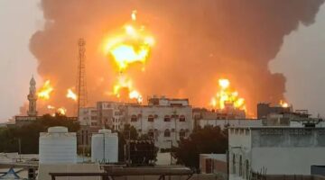 الحوثيون: مقتل وإصابة 26 شخصا في قصف أمريكي لمصنع سيراميك في صنعاء