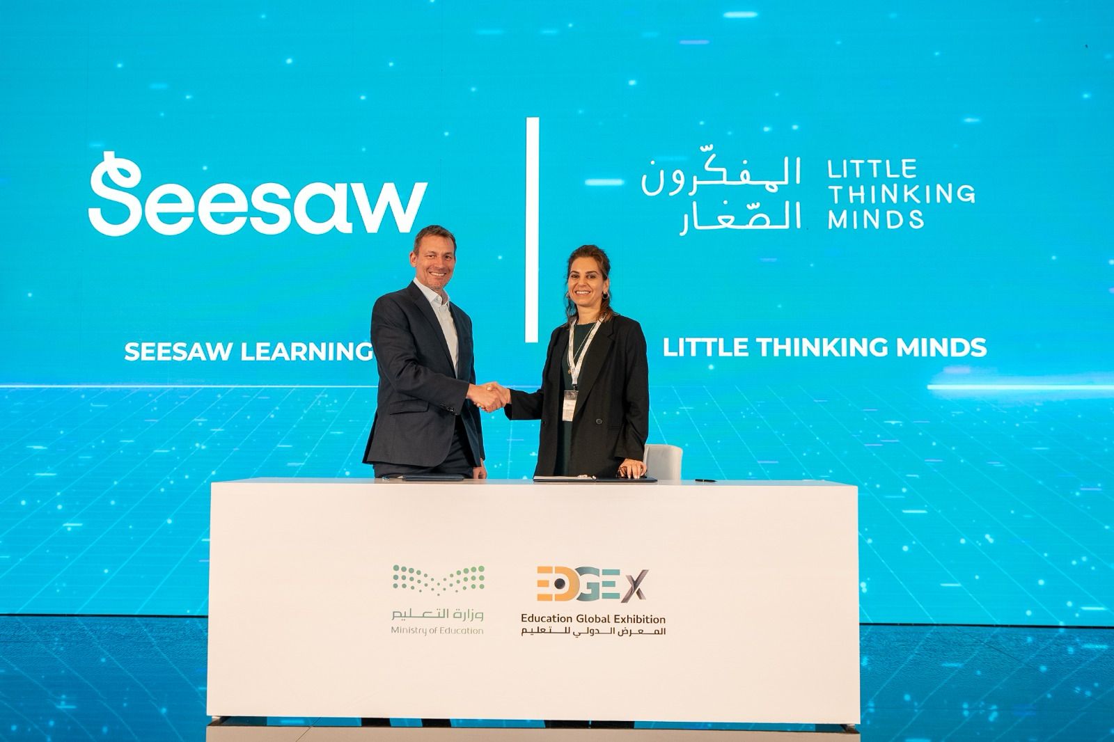 Seesaw تستحوذ على “المفكرون الصغار” الأردنية الناشئة للتوسُّع في حلول التعليم الإلكتروني باللغة العربية داخل الشرق الأوسط وشمال أفريقيا Seesaw تستحوذ على “المفكرون الصغار” الأردنية الناشئة للتوسُّع في حلول التعليم الإلكتروني باللغة العربية داخل الشرق الأوسط وشمال أفريقيا