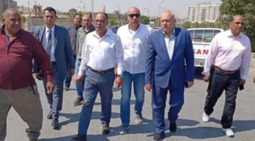 نائب محافظ القاهرة يتفقد أعمال التطوير الجارية بزهراء المعادى