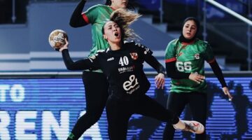 الأهلي يهزم سبورتنج في دوري سيدات اليد
