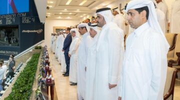 &nbsp;رئيس اللجنة الأولمبية القطرية يحضر نهائي بطولة أريد قطر الكبرى للبادل 2025