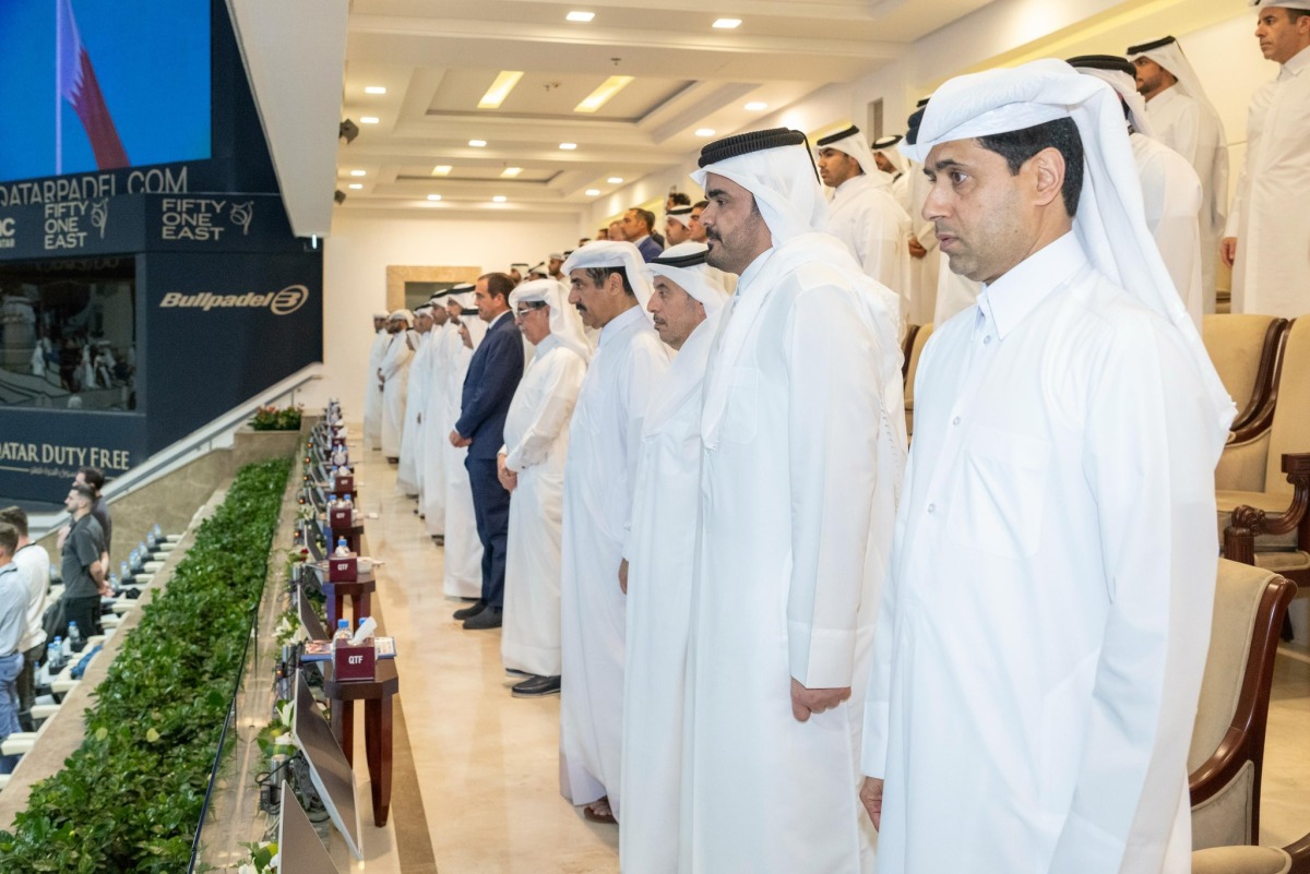  رئيس اللجنة الأولمبية القطرية يحضر نهائي بطولة أريد قطر الكبرى للبادل 2025 رئيس اللجنة الأولمبية القطرية يحضر نهائي بطولة أريد قطر الكبرى للبادل 2025