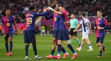 برشلونة ينجو من فخ بلد الوليد ويغرد في صدارة الليجا