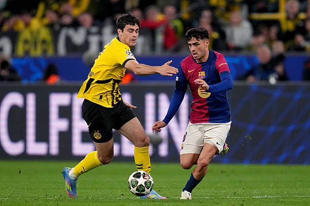 برشلونة يتأهل لنصف نهائي دوري الأبطال رغم الخسارة بثلاثية أمام دورتموند برشلونة يتأهل لنصف نهائي دوري الأبطال رغم الخسارة بثلاثية أمام دورتموند
