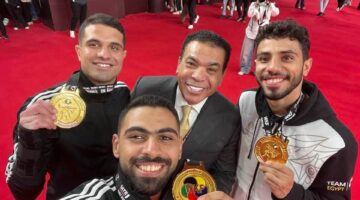 النجار: إنجاز أبطال الكاراتيه في الدوري العالمي «تاريخي»