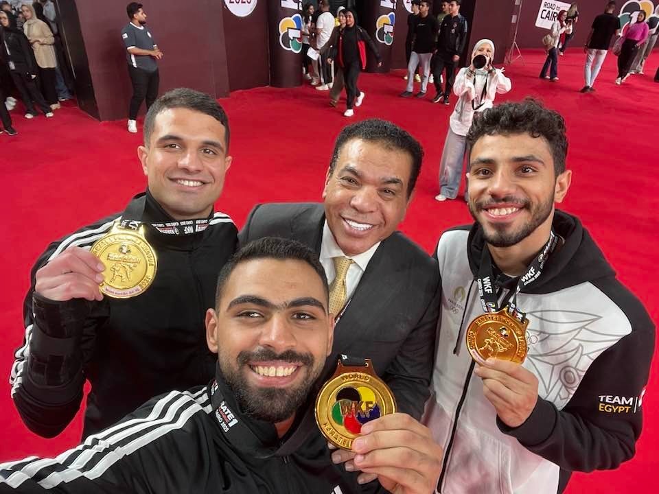 النجار: إنجاز أبطال الكاراتيه في الدوري العالمي «تاريخي» النجار: إنجاز أبطال الكاراتيه في الدوري العالمي «تاريخي»