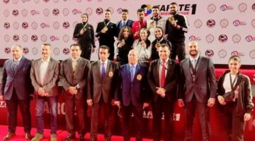 منتخب مصر يتربع على قمة الدوري العالمي للكاراتيه