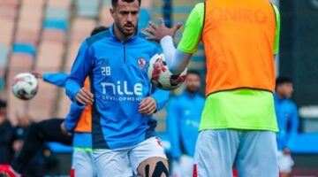 تدريبات استشفائية للاعبي الزمالك الأساسيين قبل مواجهة حرس الحدود
