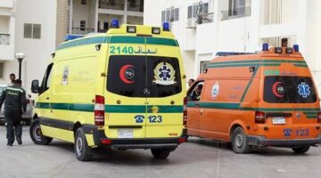 12 شخصًا مصابًا جراء انقلاب ميكروباص في الوادي الجديد
