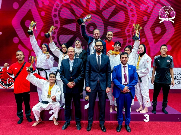 وزير الرياضة يشيد بمنتخب الجودو بعد التتويج بكأس البطولة العربية وزير الرياضة يشيد بمنتخب الجودو بعد التتويج بكأس البطولة العربية
