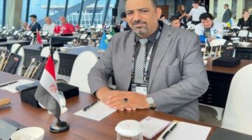 محمد إبراهيم يفوز بعضوية الاتحاد العربي للمواي تاي