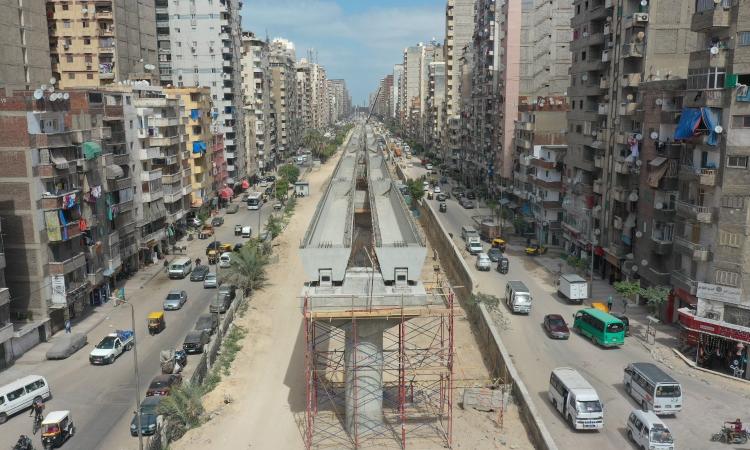 "النقل" تنشر تصويرا جويا لأعمال تنفيذ المرحلة الأولى من مترو الإسكندرية "النقل" تنشر تصويرا جويا لأعمال تنفيذ المرحلة الأولى من مترو الإسكندرية