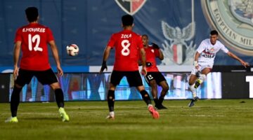 شحاتة الأفضل في فوز الزمالك على الحرس