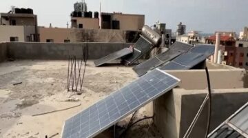 الاحتلال يستهدف ألواح الطاقة الشمسية بمستشفى الدرة للأطفال في غزة