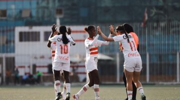 فوز سيدات الزمالك على المعادي واليخت بخماسية
