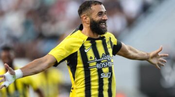 آخر تفاصيل برنامج تأهيل كريم بنزيما وموقفه من مباراة الاتحاد ضد الفتح