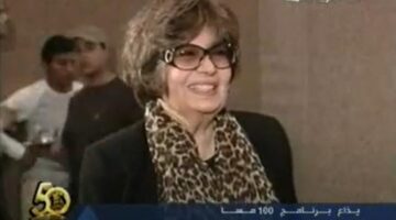 آخر  لقاء للفنانة خيرية أحمد على التليفزيون المصري 