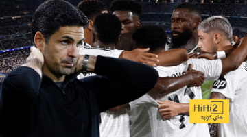 أرتيتا يخطط لتغيير جذري في التشكيلة ضد ريال مدريد