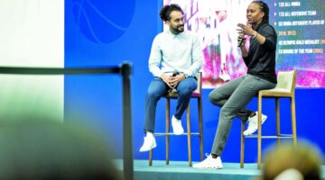 أسطورة &quot;WNBA&quot; تاميكا كاتشينغز لـ الشرق: شعبية &quot;السلة&quot; القطرية في ارتفاع بين الفتيان والفتيات