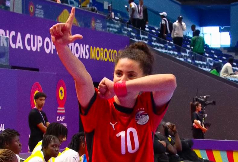 أسماء على تحرز الهدف الثالث لـ مصر في مرمى غينيا بـ كأس الأمم الإفريقية