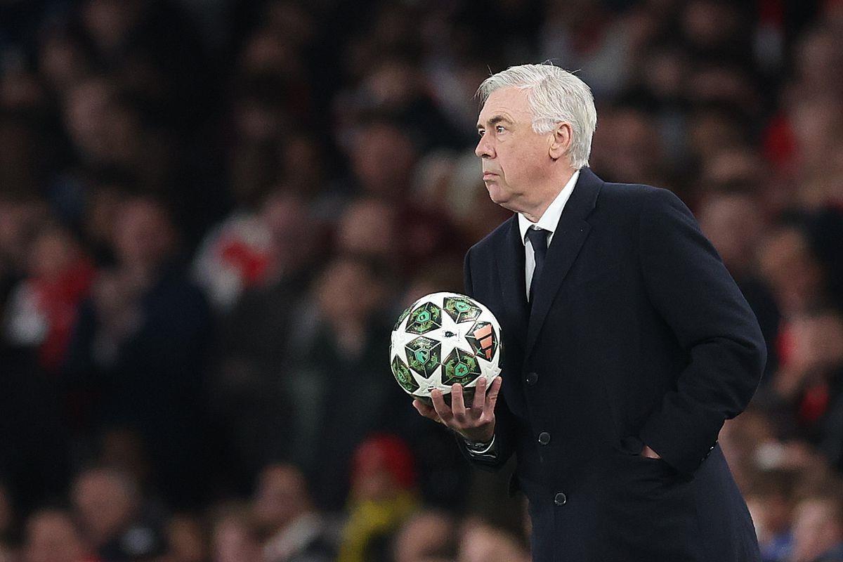 أنشيلوتي: ريال مدريد انهار أمام آرسنال.. ونمتلك حلًا رغم انعدام فرصتنا في التأهل أنشيلوتي: ريال مدريد انهار أمام آرسنال.. ونمتلك حلًا رغم انعدام فرصتنا في التأهل