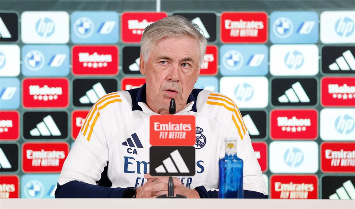 أنشيلوتي: مستقبلي مع ريال مدريد؟ ليس لدي ما أضيفه أنشيلوتي: مستقبلي مع ريال مدريد؟ ليس لدي ما أضيفه
