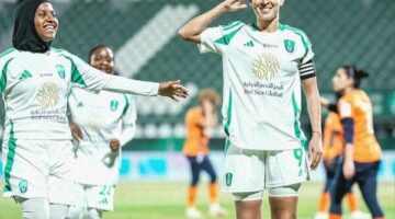 إبتسام جرايدي تقترب من رقم تاريخي بالدوري السعودي