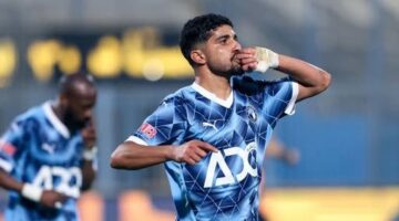 إبراهيم عادل خارج قائمة بيراميدز لمواجهة أورلاندو بايرتس