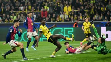 إحصائية محفزة لبرشلونة أمام دورتموند