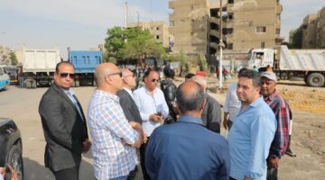 إزالة مخالفات سوق الزلزال العشوائى بالمقطم بعد نقل الباعة