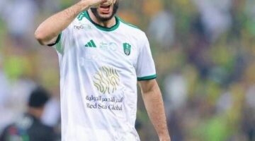 إصابة قوية تبعد المجحد عن أهلي جدة