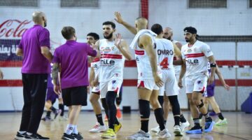 إصابة لاعب سلة الزمالك بارتجاج في المخ