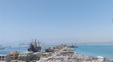 إغلاق مواني السويس البحري لسوء الأحوال الجوية