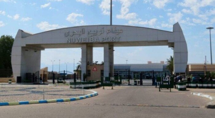 إغلاق ميناء نويبع البحري بسبب سوء الأحوال الجوية إغلاق ميناء نويبع البحري بسبب سوء الأحوال الجوية