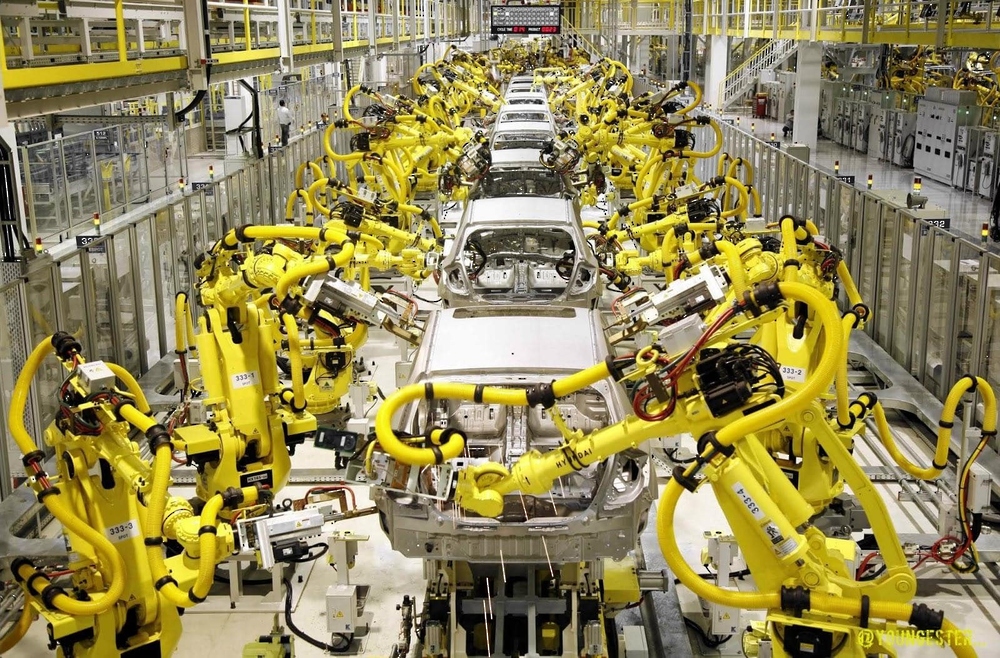 إنتاج الروبوتات الصناعية جنوب الصين يتجاوز 240 ألف وحدة في عام 2024 إنتاج الروبوتات الصناعية جنوب الصين يتجاوز 240 ألف وحدة في عام 2024