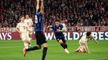 إنتر ميلان يفوز بثنائية صعبة على بايرن ميونخ في معقله بـ دوري أبطال أوروبا