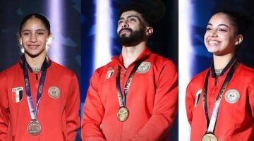 إنجاز تاريخي.. منتخب مصر للجمباز يحصد 5 ميداليات في ختام كأس العالم بالقاهرة