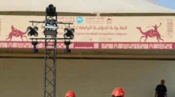 إنطلاقة قوية لمنافسات النسخة الرابعة في ميدان لبصير … إفتتاح "مبهــــــــر" لمنافسات البطولة الدولية لــــ "يد الهجانة"