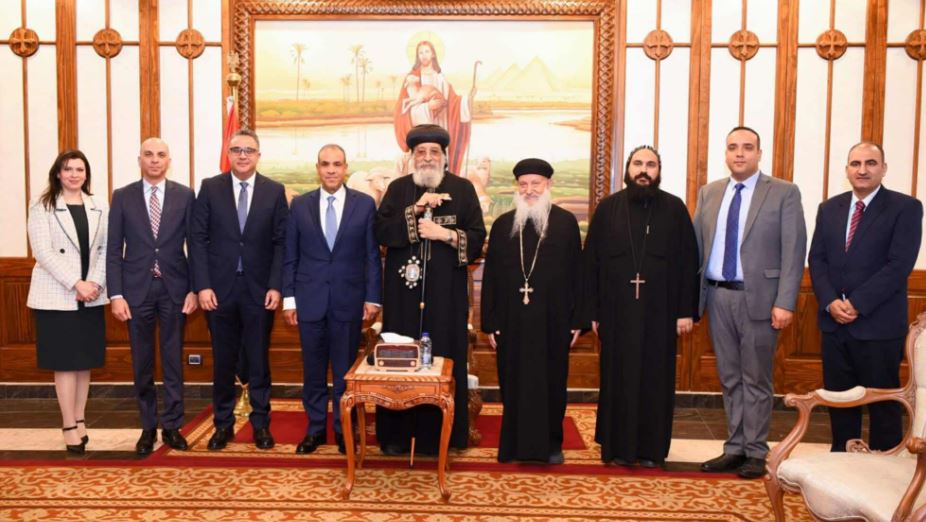 وزير الخارجية يقدم التهنئة لقداسة البابا تواضروس الثاني بمناسبة عيد القيامة المجيد