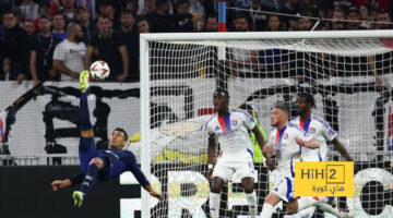 احصائيات الشوط الأول من مباراة مانشستر يونايتد و ليون