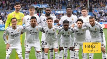 احصائيات نصف ساعة بين ريال مدريد و ألافيس