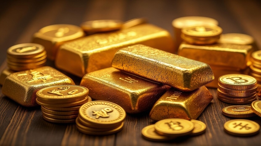 ارتفاع الذهب وسط الحرب التجارية العالمية وتراجع الدولار ارتفاع الذهب وسط الحرب التجارية العالمية وتراجع الدولار