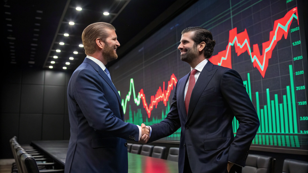 ارتفاع قياسي في أسهم شركتين قبل تعيين نجلي ترامب يثير مخاوف من تداولات داخلية ارتفاع قياسي في أسهم شركتين قبل تعيين نجلي ترامب يثير مخاوف من تداولات داخلية