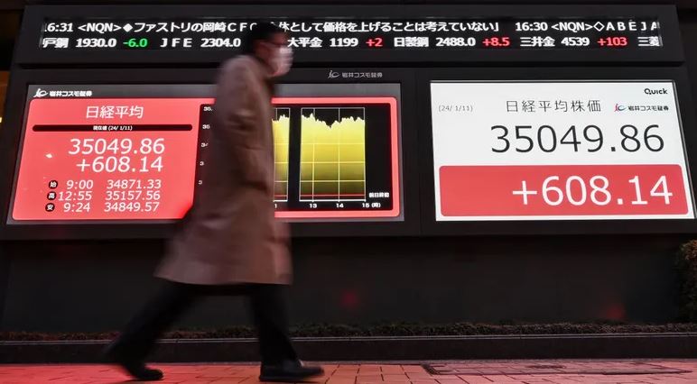 ارتفاع مؤشر نيكي 225 للأسهم اليابانية بنسبة 6% في ختام التعاملات ارتفاع مؤشر نيكي 225 للأسهم اليابانية بنسبة 6% في ختام التعاملات