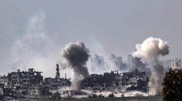استشهاد 14 فلسطينيا وإصابة آخرين في قصف إسرائيلي لعدة مناطق في قطاع غزة