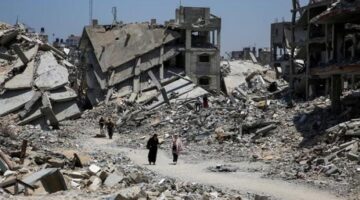 استشهاد 4 فلسطينيين بينهم طفلان بقصف إسرائيلي على منطقة الصفطاوي شمال غزة